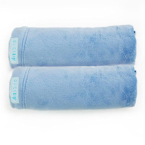 Crib Zip-On 2 Pack - Blue Mink