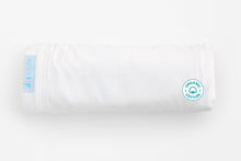 Load image into Gallery viewer, Organic Cotton Crib Zip-On Sheet in White (Base Sold Separately)